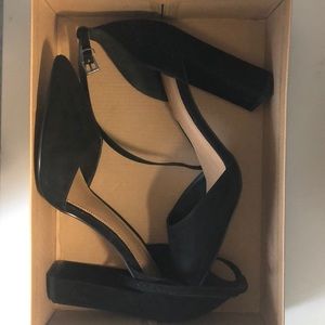 Asos Pebble Pointed High Heels (Black)